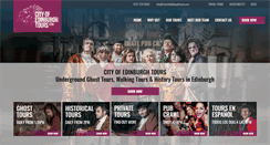 Desktop Screenshot of cityofedinburghtours.com